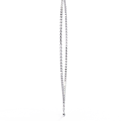 4.52 CT  Round Cut Natural And Lab Grown Top Grade Diamond Delicate Prong Set Bridesmaid Necklace for Gifted By Mother, bride