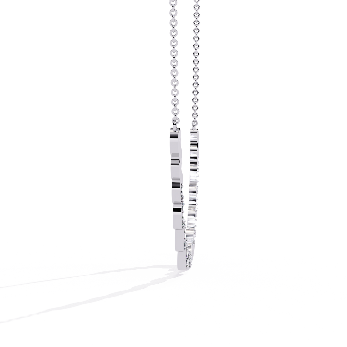 18K Solid Rose Gold  Round Cut Lab Grown And Natural Diamond Art Deco Vintage Antique Cluster Necklace For Anniversary