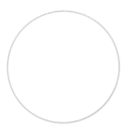 6.20 Ct Oval Cut Lab Grown And Natural Diamond Channel Set Unique Art Deco Tennis  Necklace For Annivary