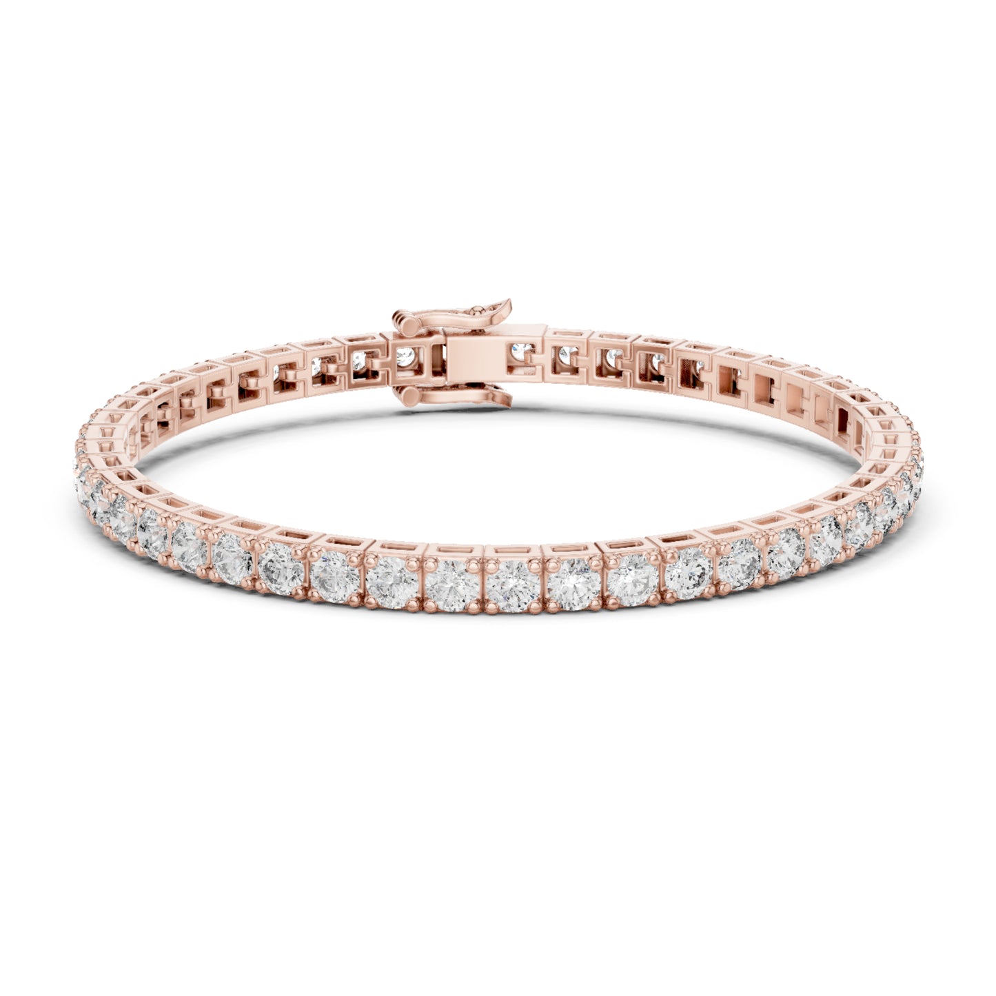 5.17Ct Round Cut Top Grade Diamond Antique Delicate Vintage Sparkling Bridesmaid Tennis Bracelet Gift For Women's