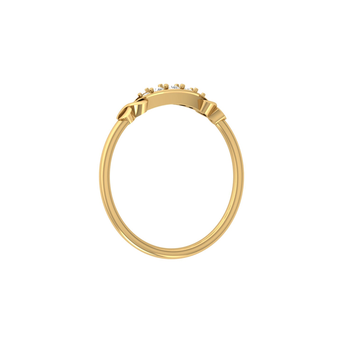 Round Cut Labgrown Or Natural Diamond Women jewelry Band Rings Unique & Charming - HIGHCARAT DIAMONDS