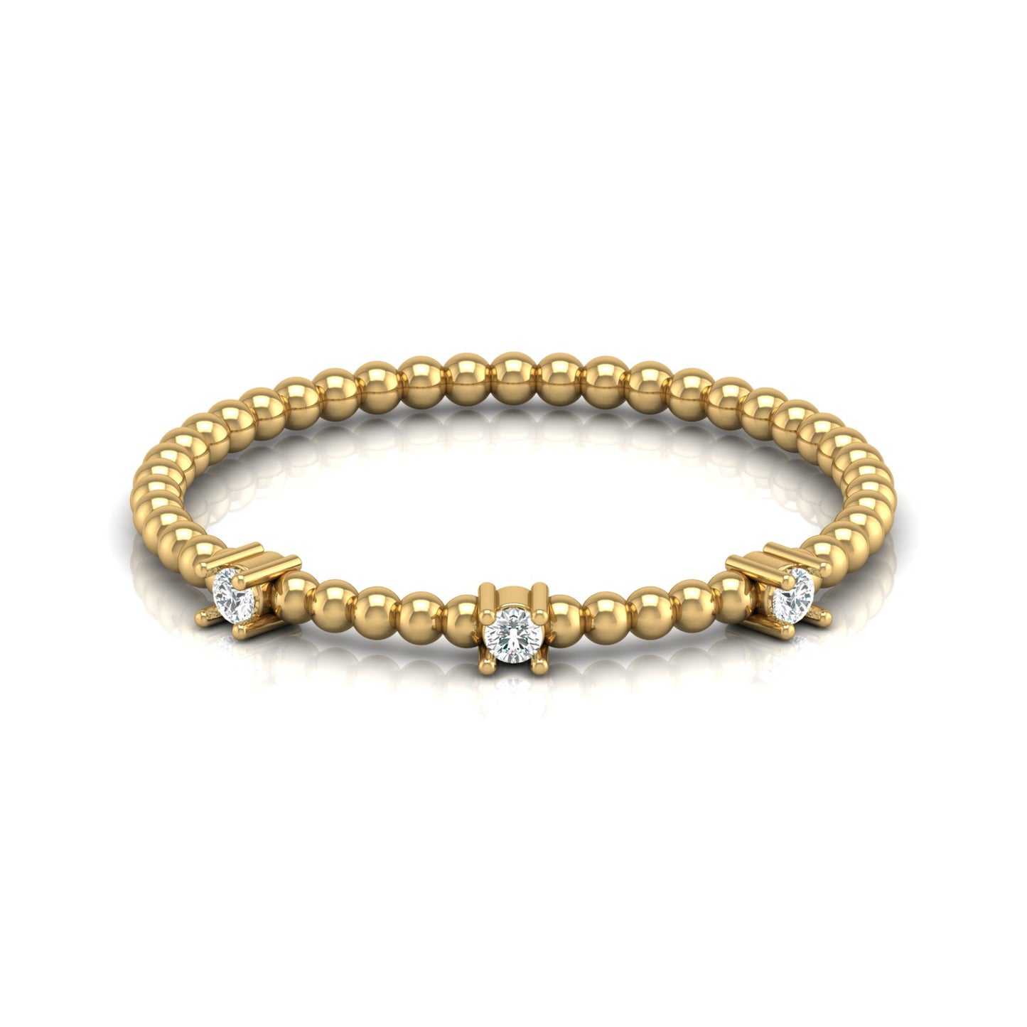 Minimalist Three Stone Anniversary Gift Ring For Her Stunning Quality Affordable Price