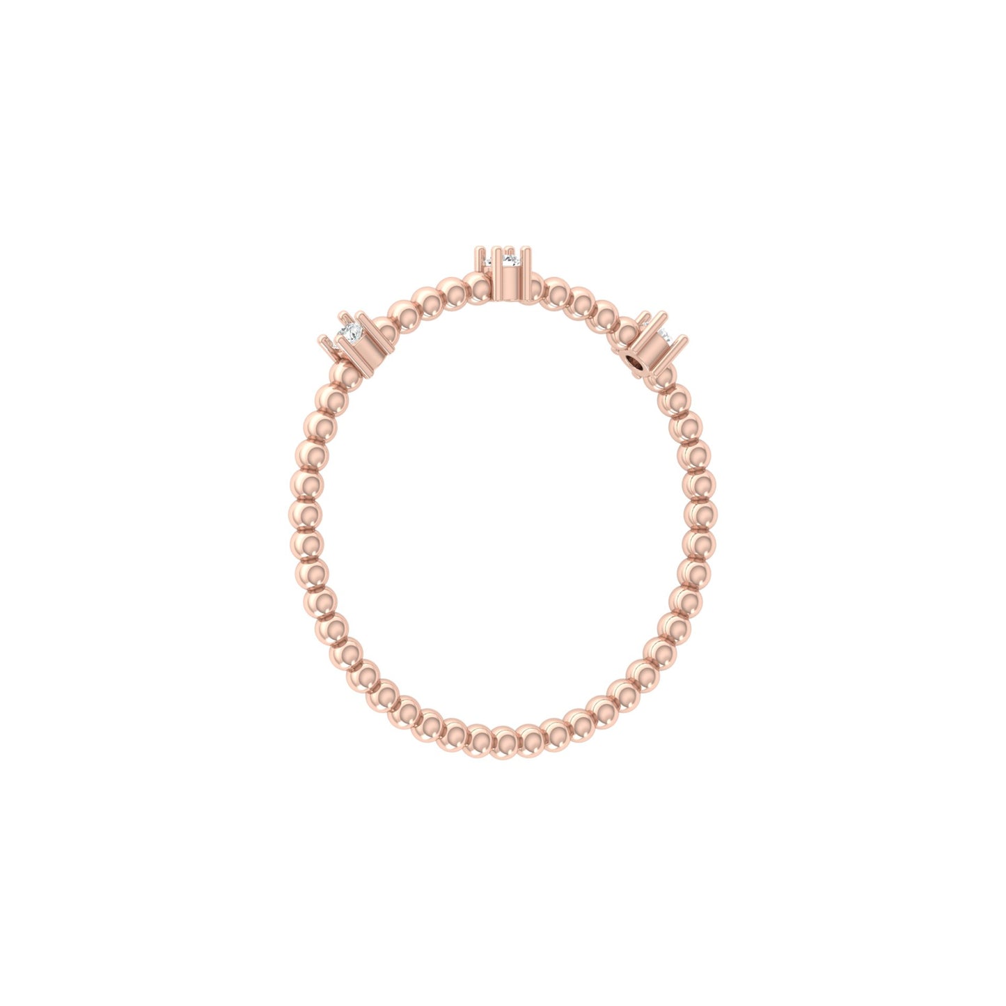 Minimalist Three Stone Anniversary Gift Ring For Her Stunning Quality Affordable Price