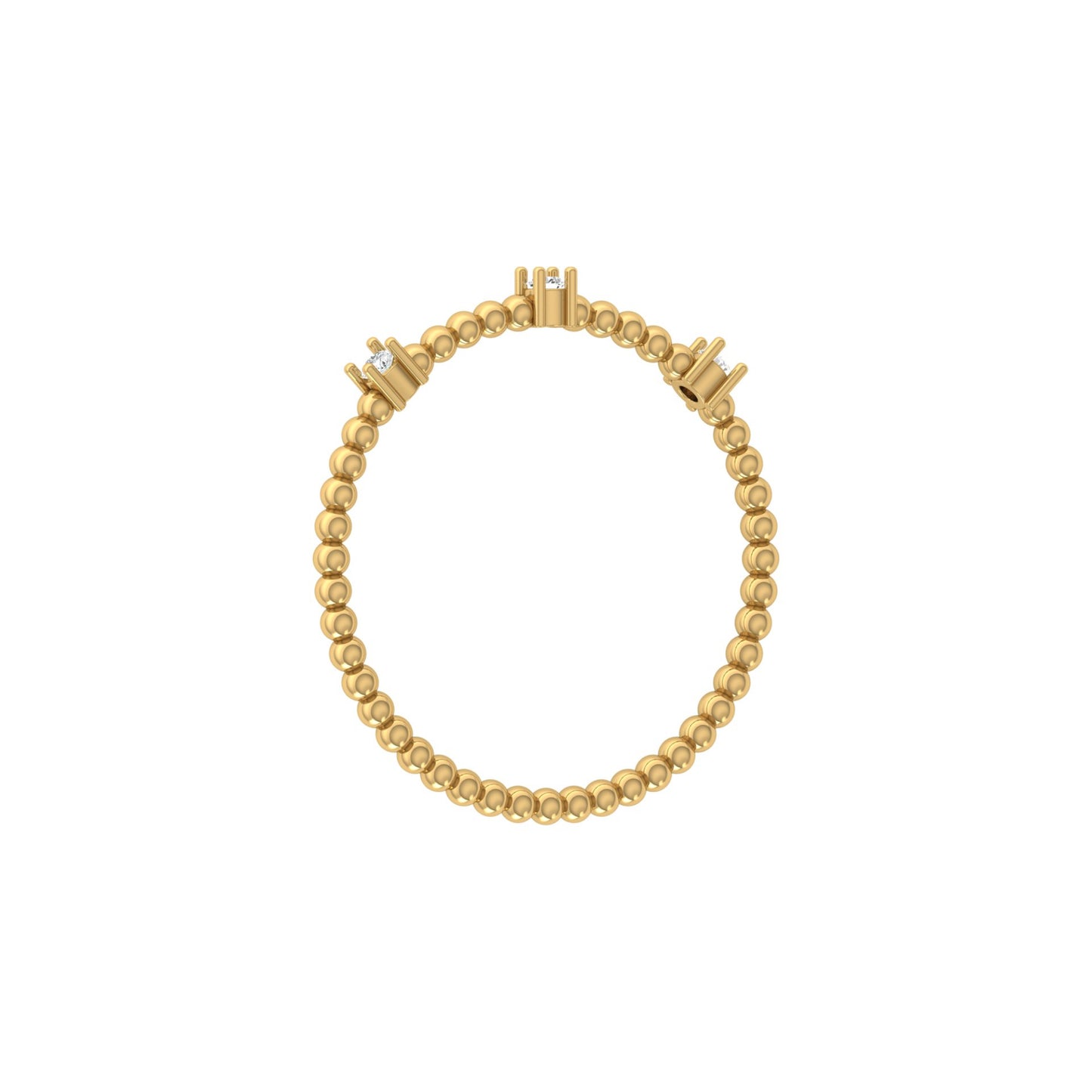 Minimalist Three Stone Anniversary Gift Ring For Her Stunning Quality Affordable Price