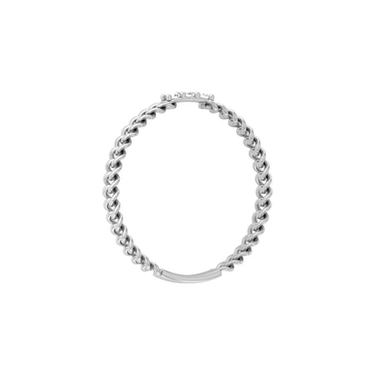 14 KT Solid Gold Round Cut Gender-Neutral Diamond Rings Unisex Bands For Modern Style