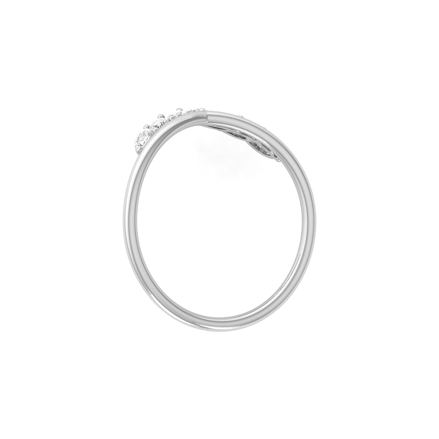 Marquise Cut Ring Band In Labgrown Or Natural Diamond In 14K Solid Gold Classic Elegance On A Budget