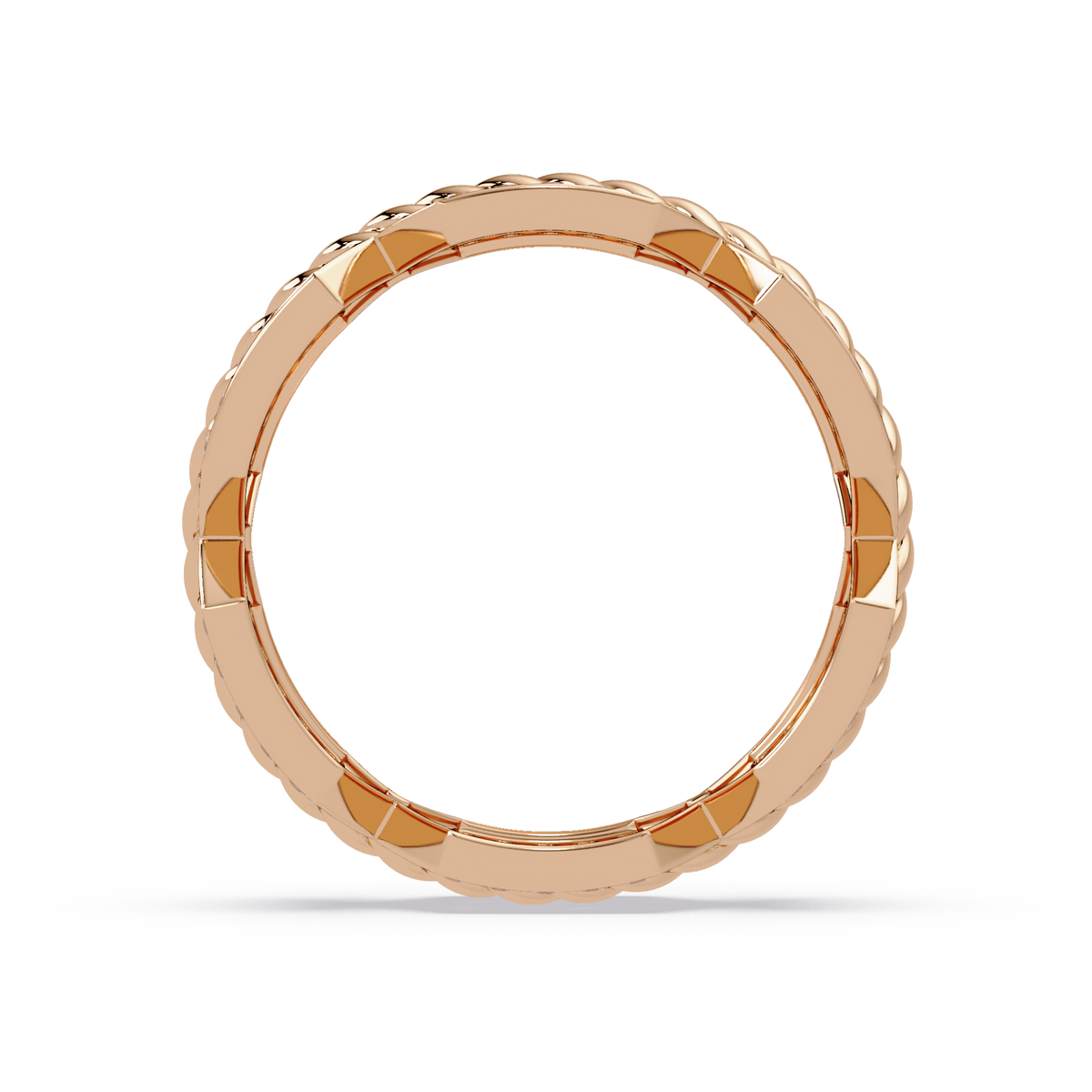 Twisted Rope Lab Grown Diamond Statement Ring - HIGHCARAT DIAMONDS