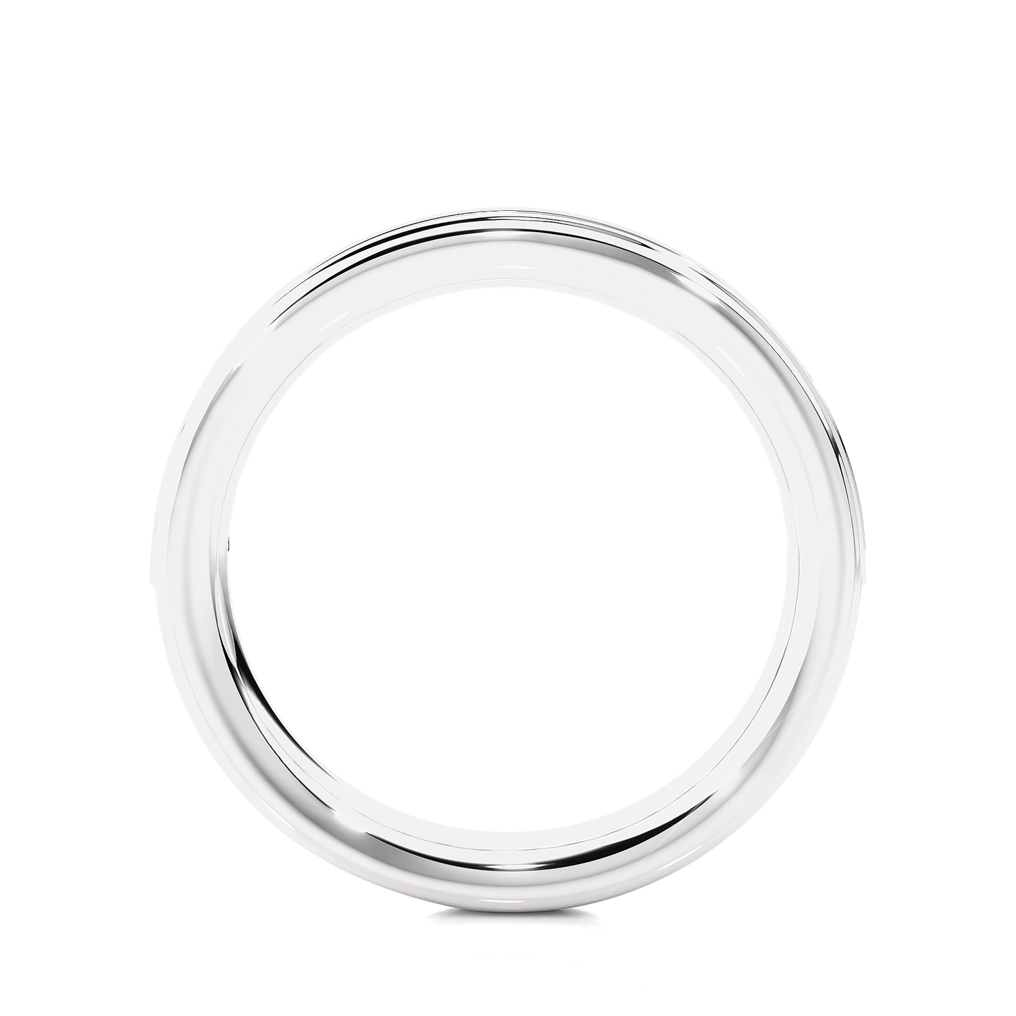 Full Eternity Round Shaped Wedding Band For Womens in 14K Solid With Natural Or Lab Diamonds