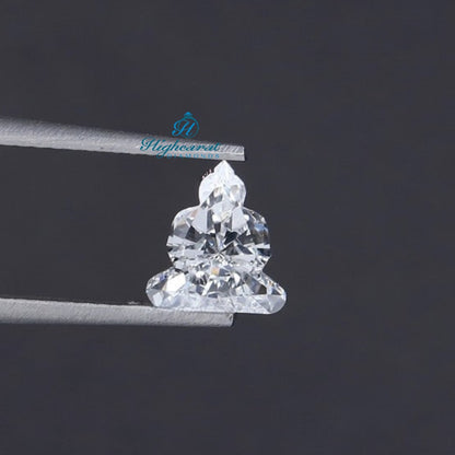 Antique Buddha Shape High Quality Loose Diamond, Perfect Delicate Stunning Dainty Lab Grown Diamond Use For Earring