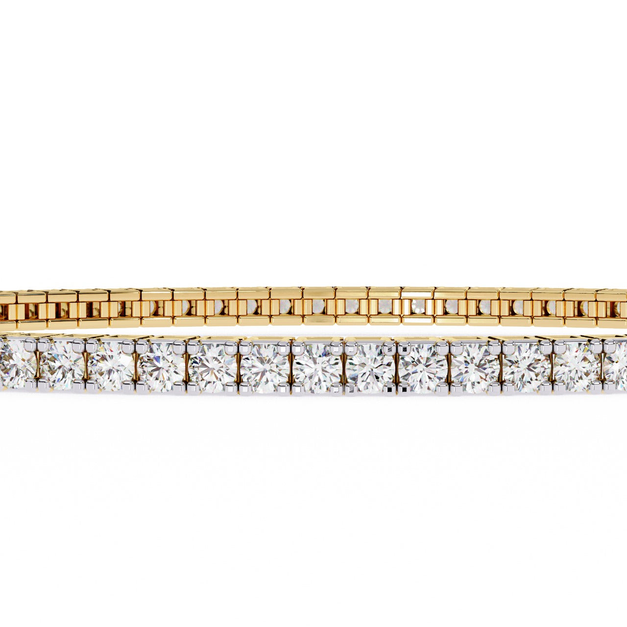1.92CT Round Cut Diamond Unique Delicate Prong Set Handcrafted Classic Party Wear Bracelet Gift For Women's