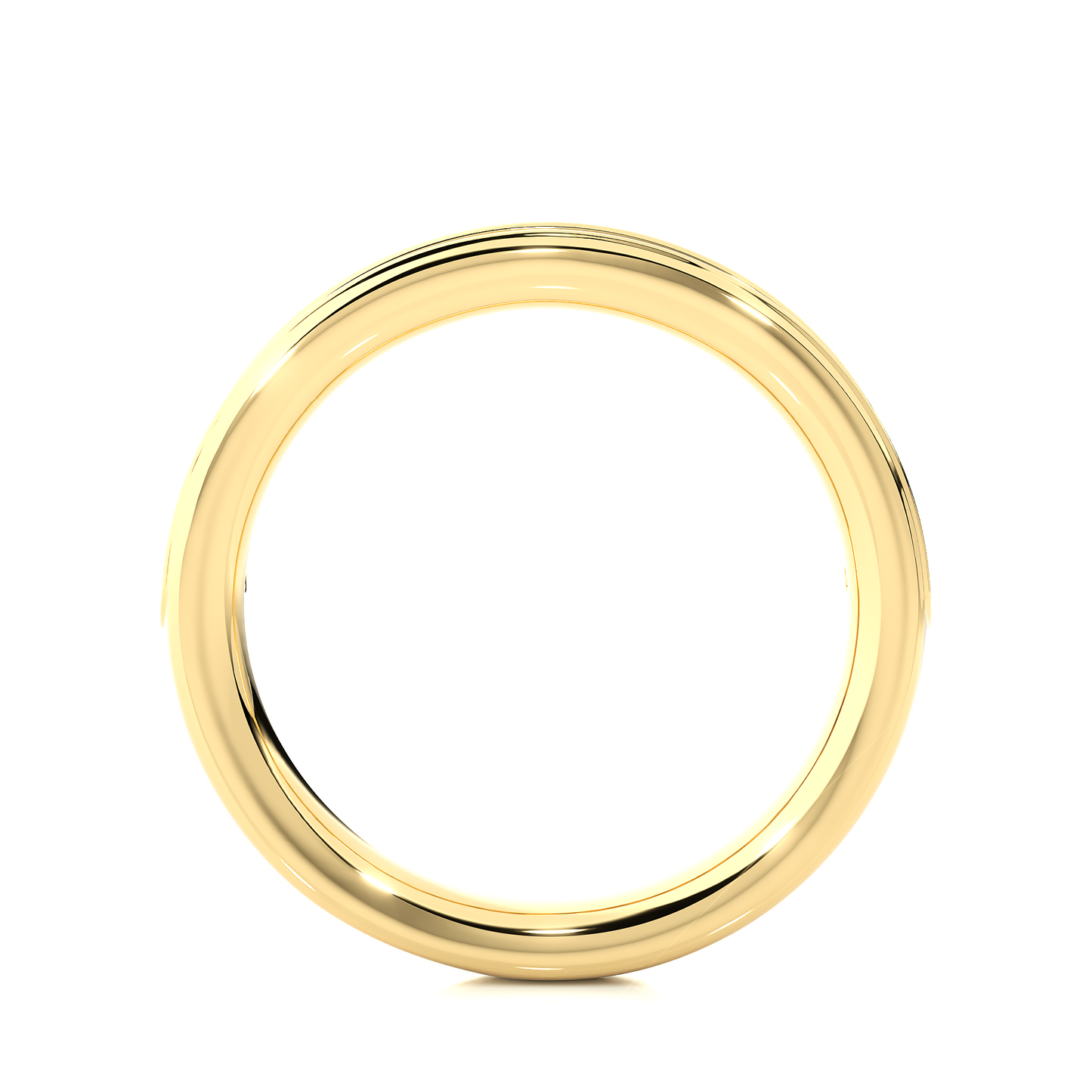 Full Eternity Round Shaped Wedding Band For Womens in 14K Solid With Natural Or Lab Diamonds