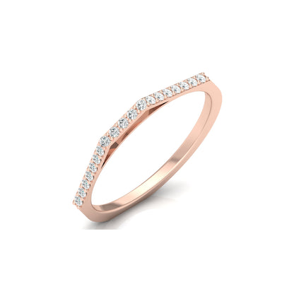 0.12 CT Round Cut Labgrown Or Natural Diamond Daily Use Ring For Women's