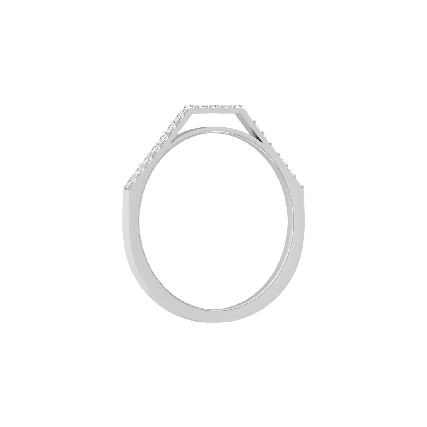 0.12 CT Round Cut Labgrown Or Natural Diamond Daily Use Ring For Women's