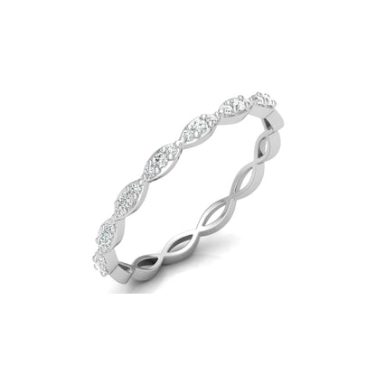 New Arrival Round Cut Diamond Wedding Band Ring Perfect gift for women's