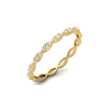 New Arrival Round Cut Diamond Wedding Band Ring Perfect gift for women's