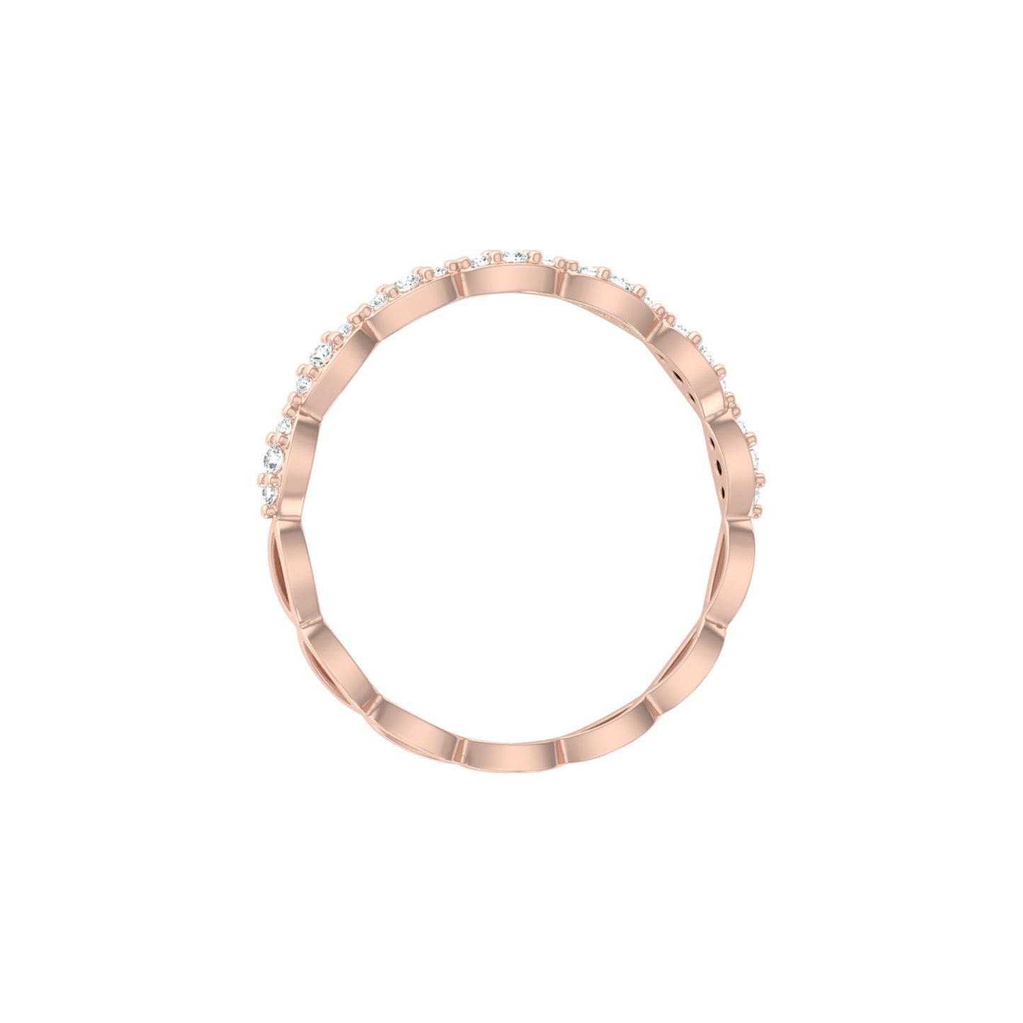 New Arrival Round Cut Diamond Wedding Band Ring Perfect gift for women's