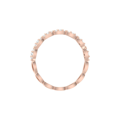 New Arrival Round Cut Diamond Wedding Band Ring Perfect gift for women's