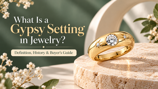 What Is a Gypsy Setting in Jewelry? Definition, History & Buyer's Guide