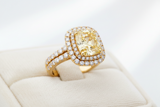 Celebrity Yellow Diamond Engagement Rings: The Most Iconic Looks and How to Get Them in Lab Grown