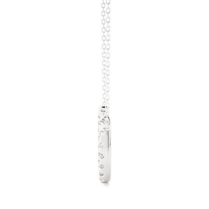 0.26 CT Dazzle U Alphabet Pendant For Women's  In Labgrown And Natural Diamonds - HIGHCARAT DIAMONDS