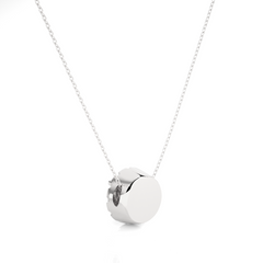 0.34 Carat Round Lab-Grown Diamond Halo pendants Shop elegant Pendant for women & exquisite gold pendant - HIGHCARAT DIAMONDS