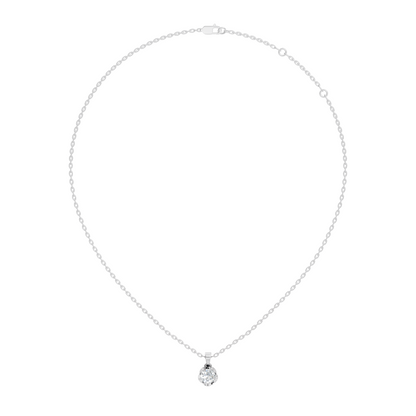 0.40 CT Round Labgrown Round Shape Diamond Pendant Perfect For Weddings & Anniversaries