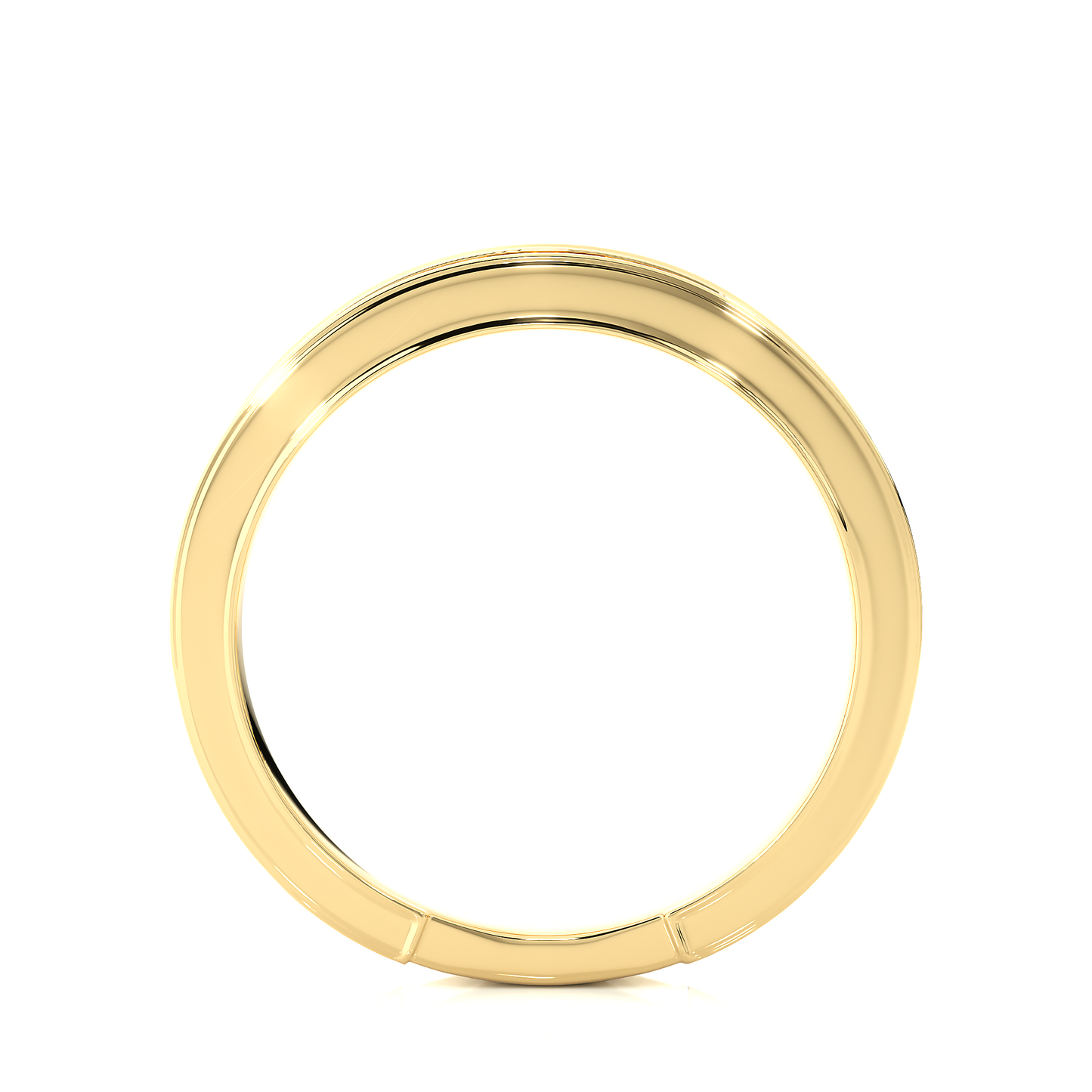 0.49 CT Round Diamond Channel Set Eternity Band Ring Special Anniversary Gift For Women's - HIGHCARAT DIAMONDS