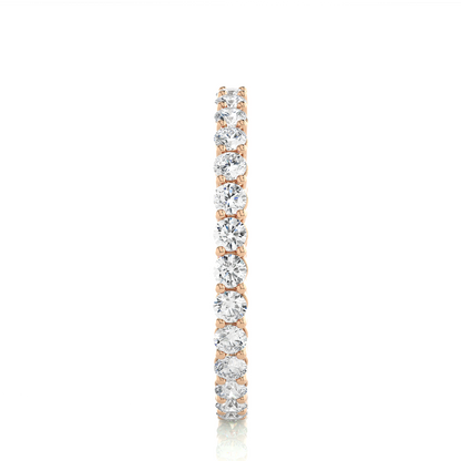 0.90 CT Lab or Natural Diamond  Full Eternity  Round Diamond Wedding Band Luxury Gift - HIGHCARAT DIAMONDS