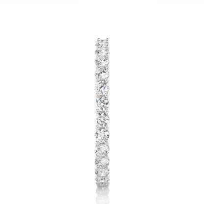 0.90 CT Lab or Natural Diamond  Full Eternity  Round Diamond Wedding Band Luxury Gift - HIGHCARAT DIAMONDS