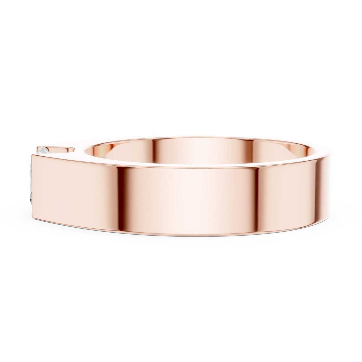 1.00 Ct Princess Cut Lab grown Diamond Classic Vintage Unique Daily Wear Men Diamond Ring - HIGHCARAT DIAMONDS