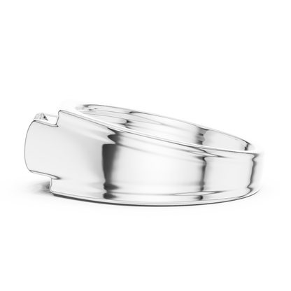 1.00 Ct Round Shapes Lab Grown Diamond Ring Classic Vintage Men's Diamond Ring Daily Wear - HIGHCARAT DIAMONDS