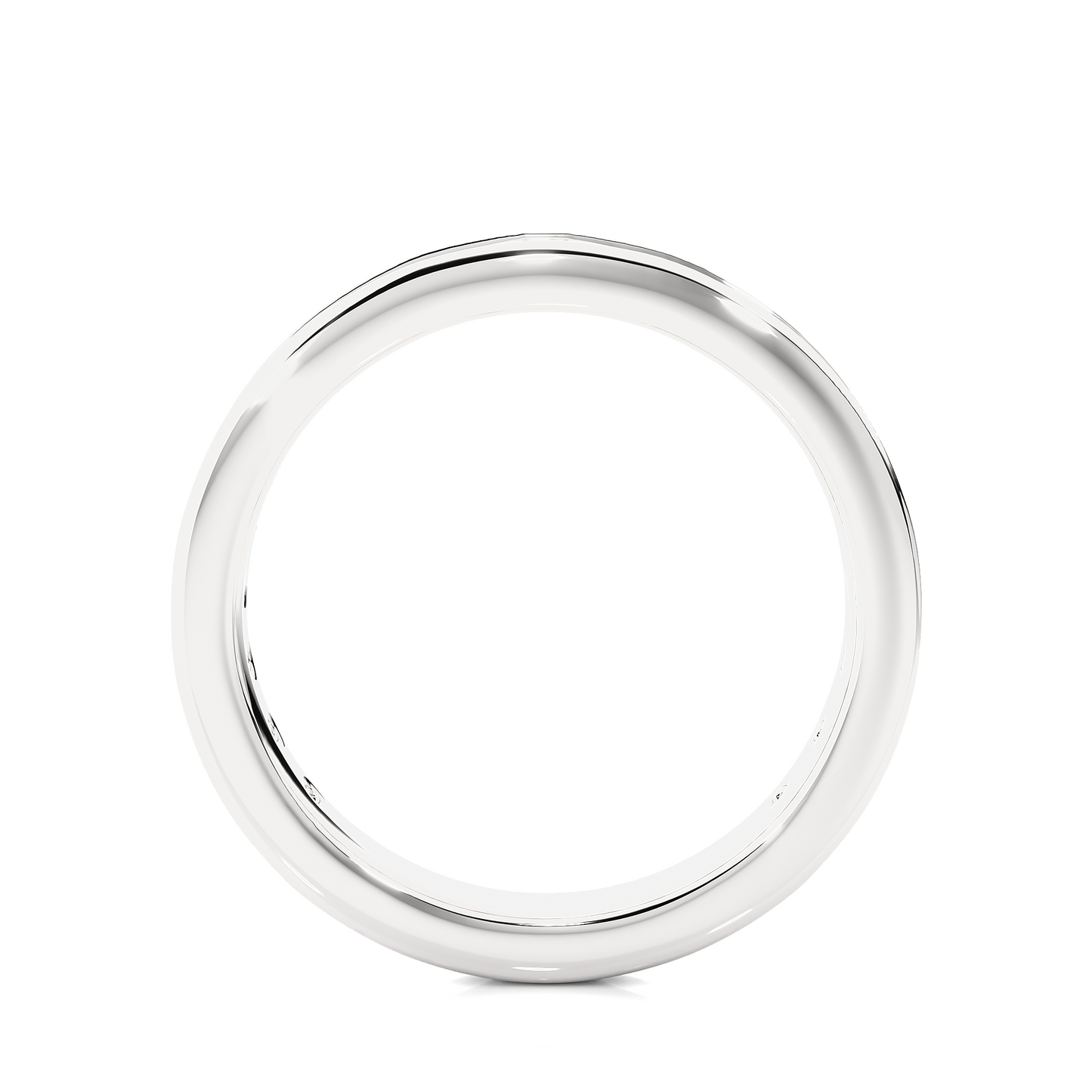 1.12 CT Minimalist Stackable Band Ring Elegant Everyday Jewelry With Round Labgrown Diamond - HIGHCARAT DIAMONDS