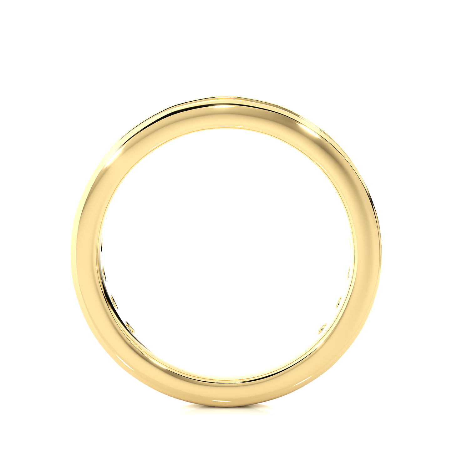 1.12 CT Minimalist Stackable Band Ring Elegant Everyday Jewelry With Round Labgrown Diamond - HIGHCARAT DIAMONDS