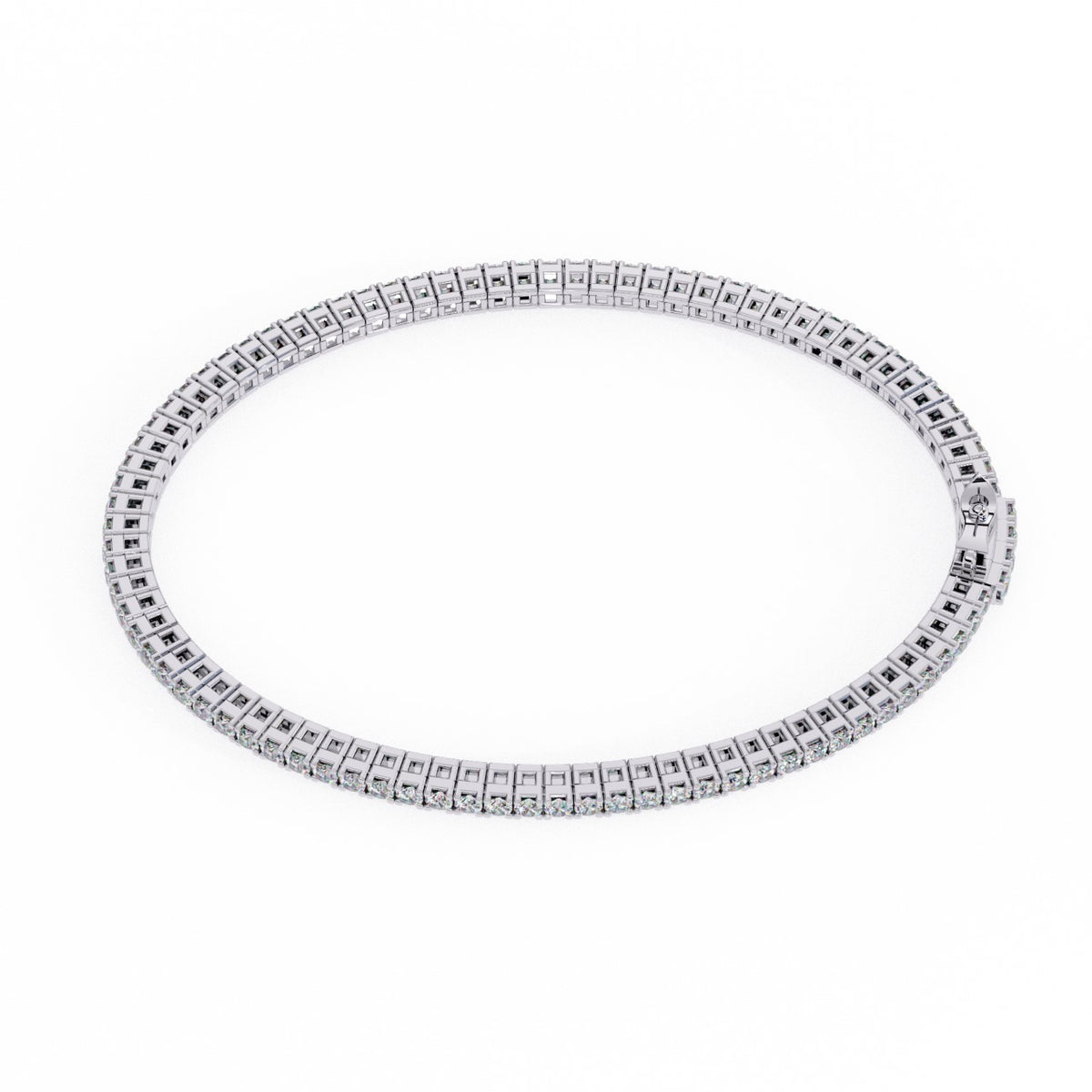 1.92CT Round Cut Diamond Unique Delicate Prong Set Handcrafted Classic Party Wear Bracelet Gift For Women's - HIGHCARAT DIAMONDS