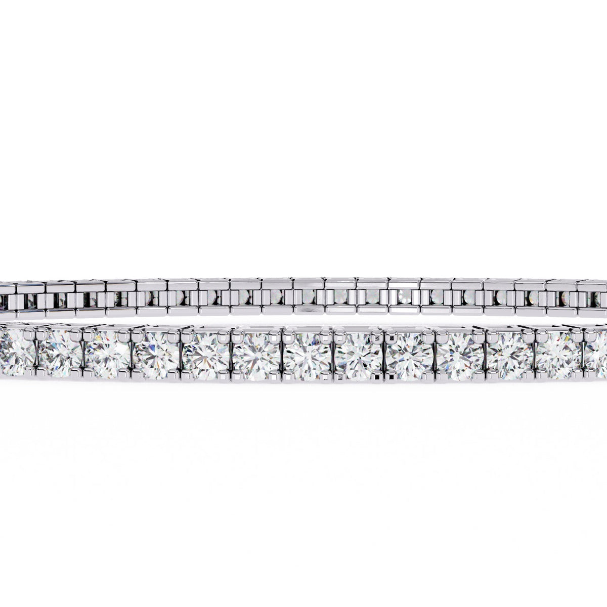 1.92CT Round Cut Diamond Unique Delicate Prong Set Handcrafted Classic Party Wear Bracelet Gift For Women's - HIGHCARAT DIAMONDS