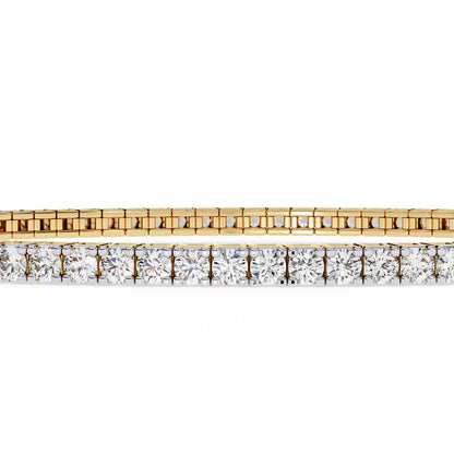 1.92CT Round Cut Diamond Unique Delicate Prong Set Handcrafted Classic Party Wear Bracelet Gift For Women's - HIGHCARAT DIAMONDS