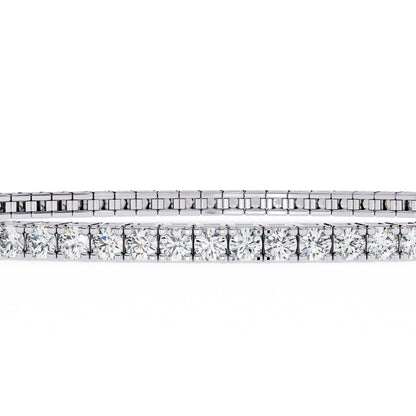 1.92CT Round Cut Diamond Unique Delicate Prong Set Handcrafted Classic Party Wear Bracelet Gift For Women's - HIGHCARAT DIAMONDS
