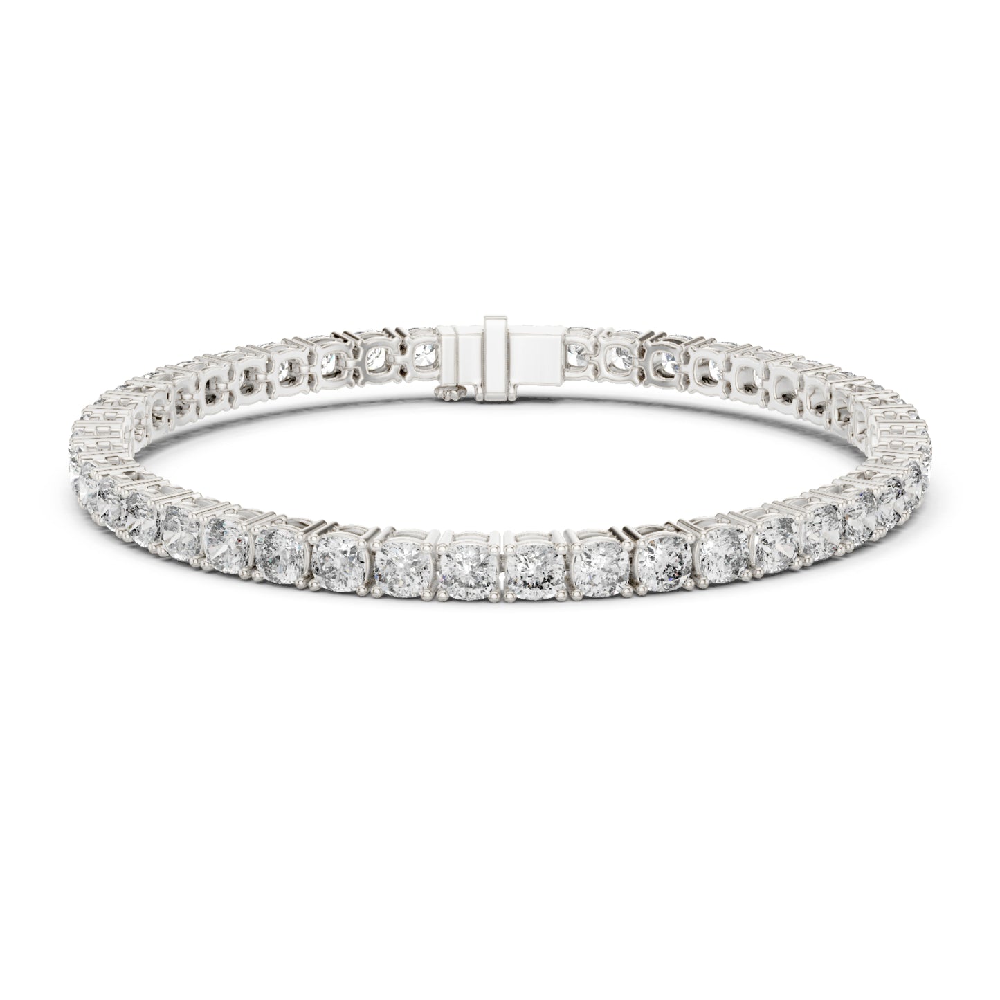 10.12Ct Cushion Cut Diamond Elegant Dainty Perfect Minimalist Bridesmaid Tennis Bracelet Gift For Women's - HIGHCARAT DIAMONDS