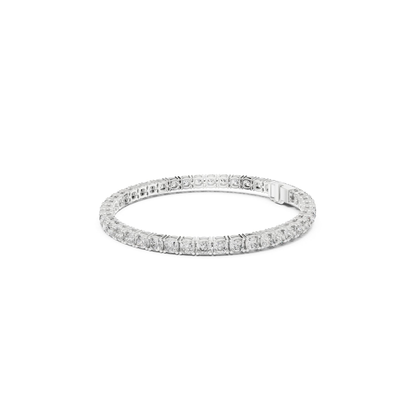 10.12Ct Cushion Cut Diamond Elegant Dainty Perfect Minimalist Bridesmaid Tennis Bracelet Gift For Women's - HIGHCARAT DIAMONDS