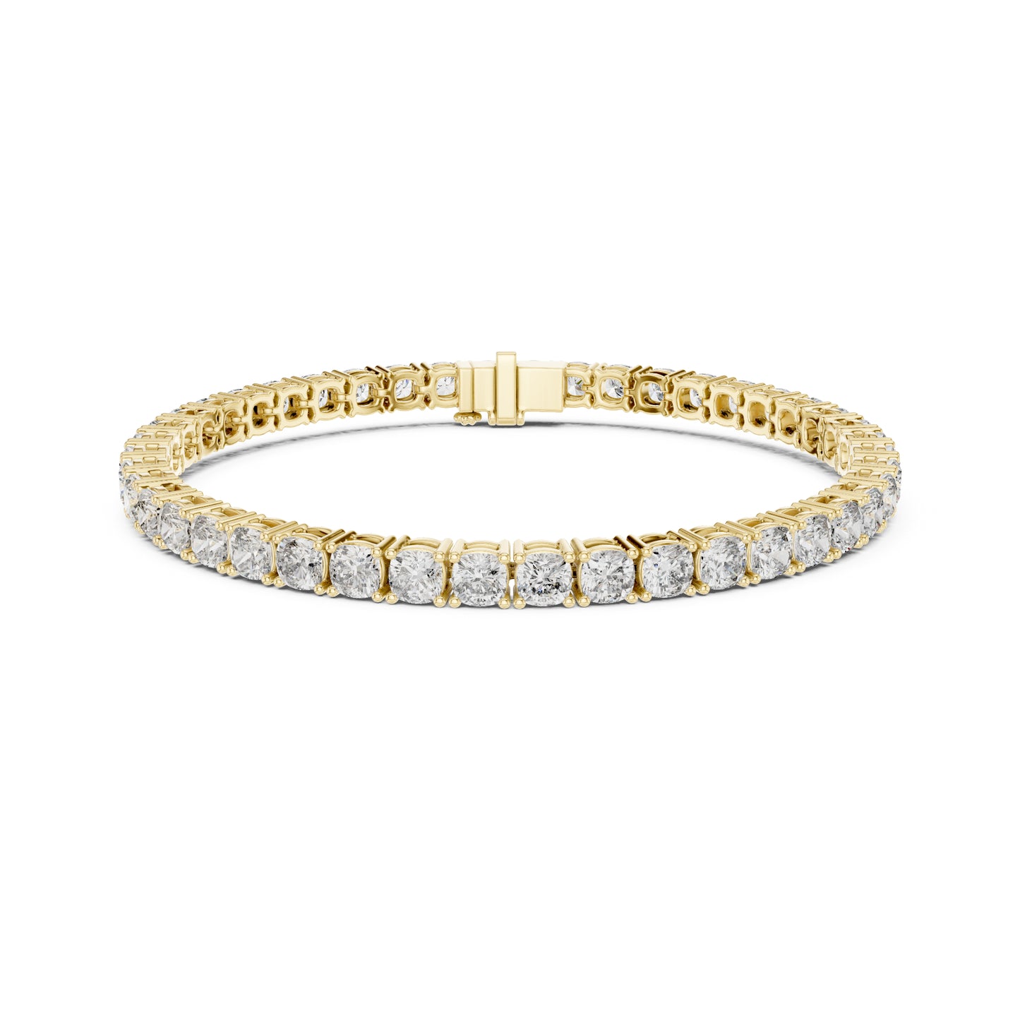 10.12Ct Cushion Cut Diamond Elegant Dainty Perfect Minimalist Bridesmaid Tennis Bracelet Gift For Women's - HIGHCARAT DIAMONDS