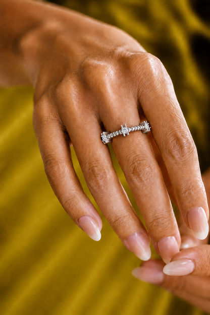 Stackable Round Cut Diamond Wedding Band In 10K Solid Gold  Perfect For Everyday Wear - HIGHCARAT DIAMONDS