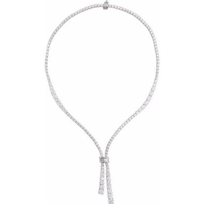 14K Yellow 26 1/5 CTW Lab-Grown Diamond 20" Necklace