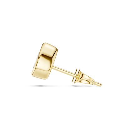 Pear Cut Lab Grown Diamond Vintage Stud Earrings