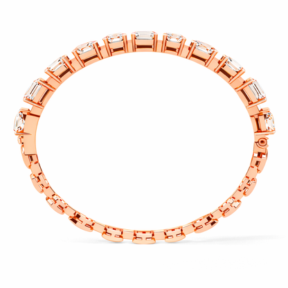 13.84Ct Multi Shape Diamond Minimalist  Antique Vintage Inspired Handcrafted Stunning Tennis Bracelet For Her - HIGHCARAT DIAMONDS