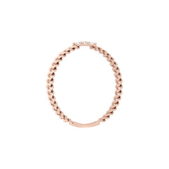 14 KT Solid Gold Round Cut Gender-Neutral Diamond Rings Unisex Bands For Modern Style - HIGHCARAT DIAMONDS
