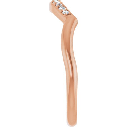 14k-rose-1/10-ctw-lab-grown-diamond-matching-band