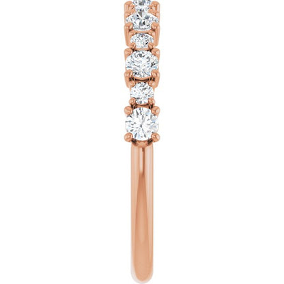 14k-rose-1/2-ctw-lab-grown-diamond-anniversary-band