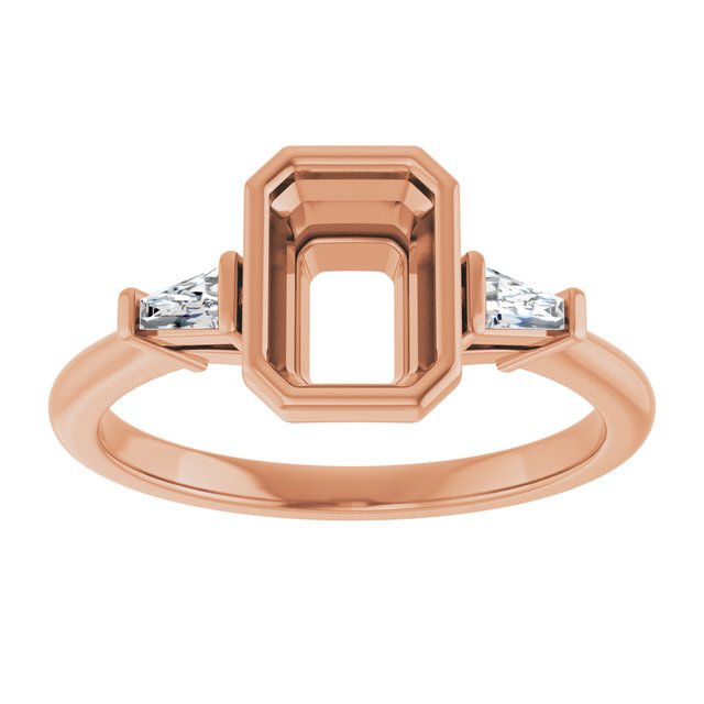 14k-rose--emerald-.08-ctw-lab-grown-diamond-semi-set-engagement-ring