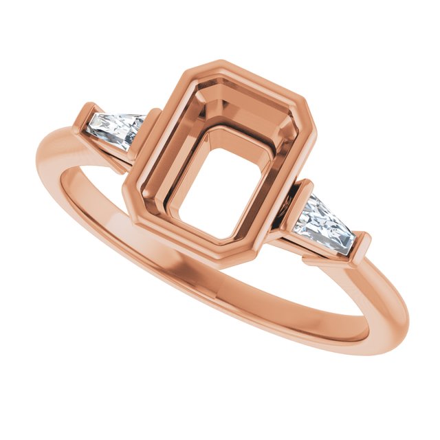14k-rose--emerald-.08-ctw-lab-grown-diamond-semi-set-engagement-ring
