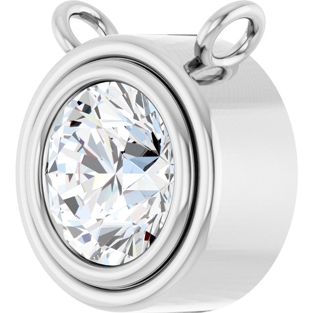14k-white-3/8-ct-lab-grown-diamond-bezel-set-necklace-center